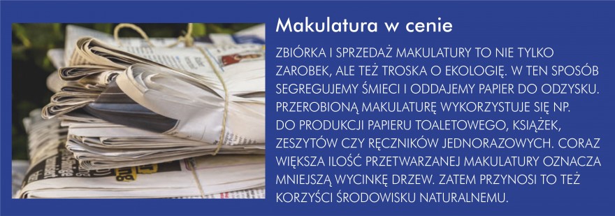 Zdj 2. Makulatura w cenie